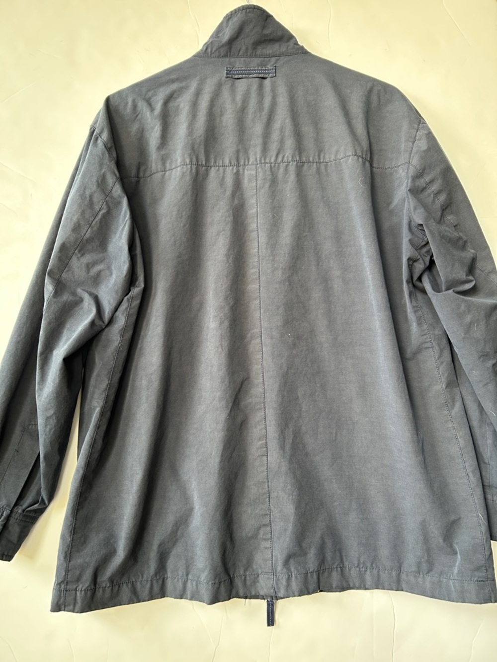 Robert Talbott Carmel Blue Windbreaker Jacket size XL - Picture 5 of 7